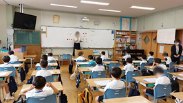 小学校受験実力はっきりテスト「100問チャレンジ」の様子